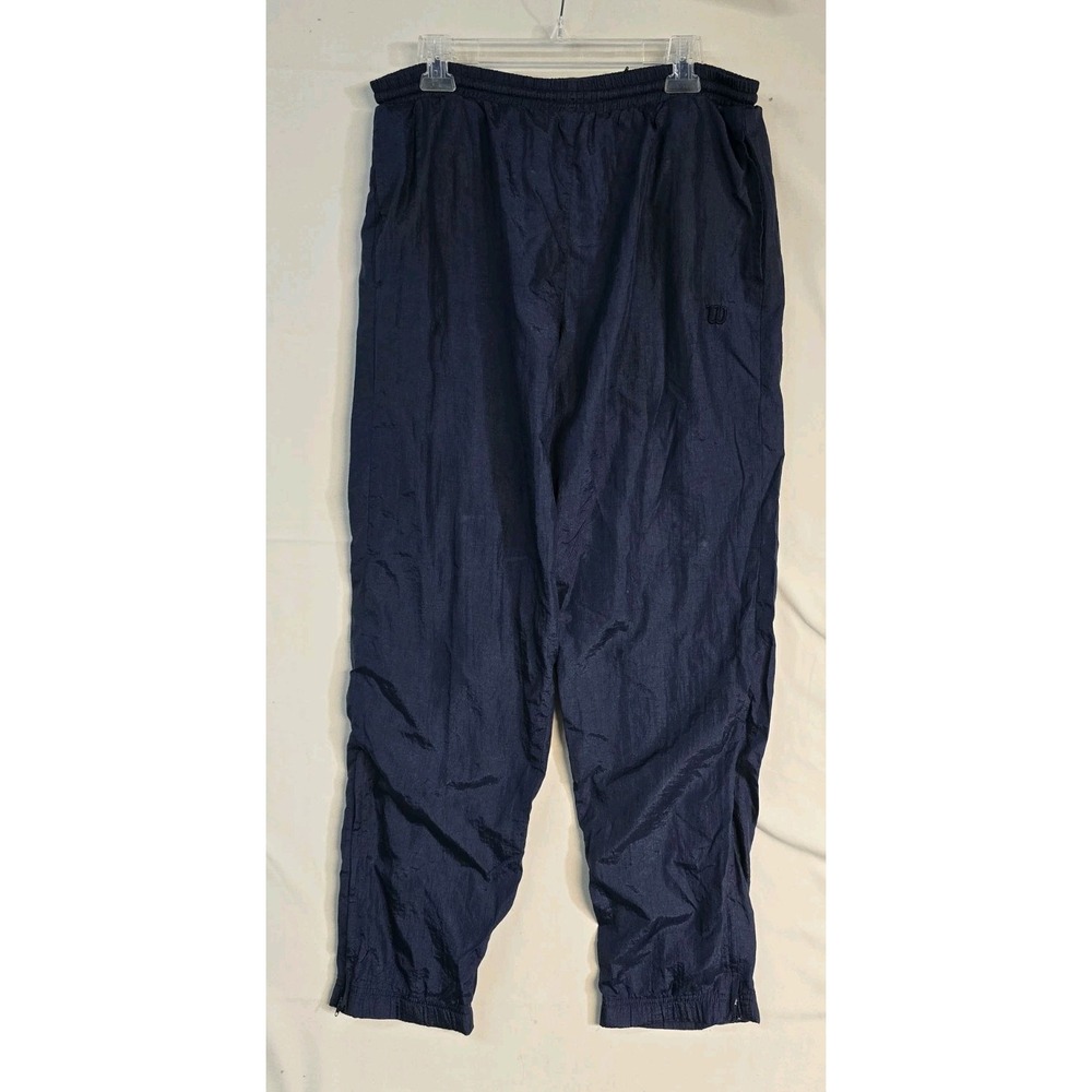 Vintage Wilson Nylon Athletic Men's Pants  M Zippers